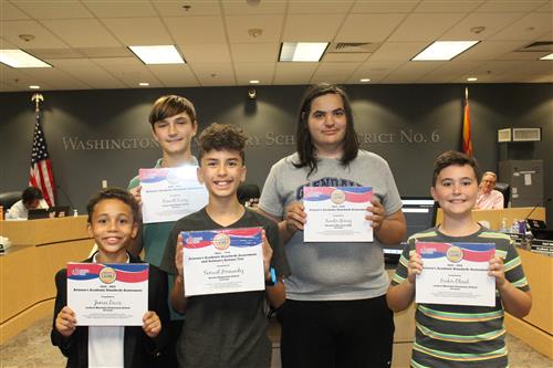 2025 Perfect Score Students Group